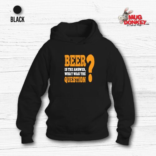 Beer is the Answer Hoodie