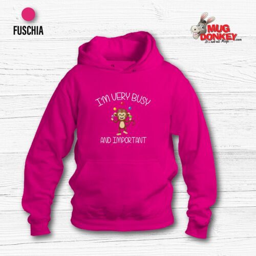 Busy and Important Hoodie Busy and Important Hoodie
